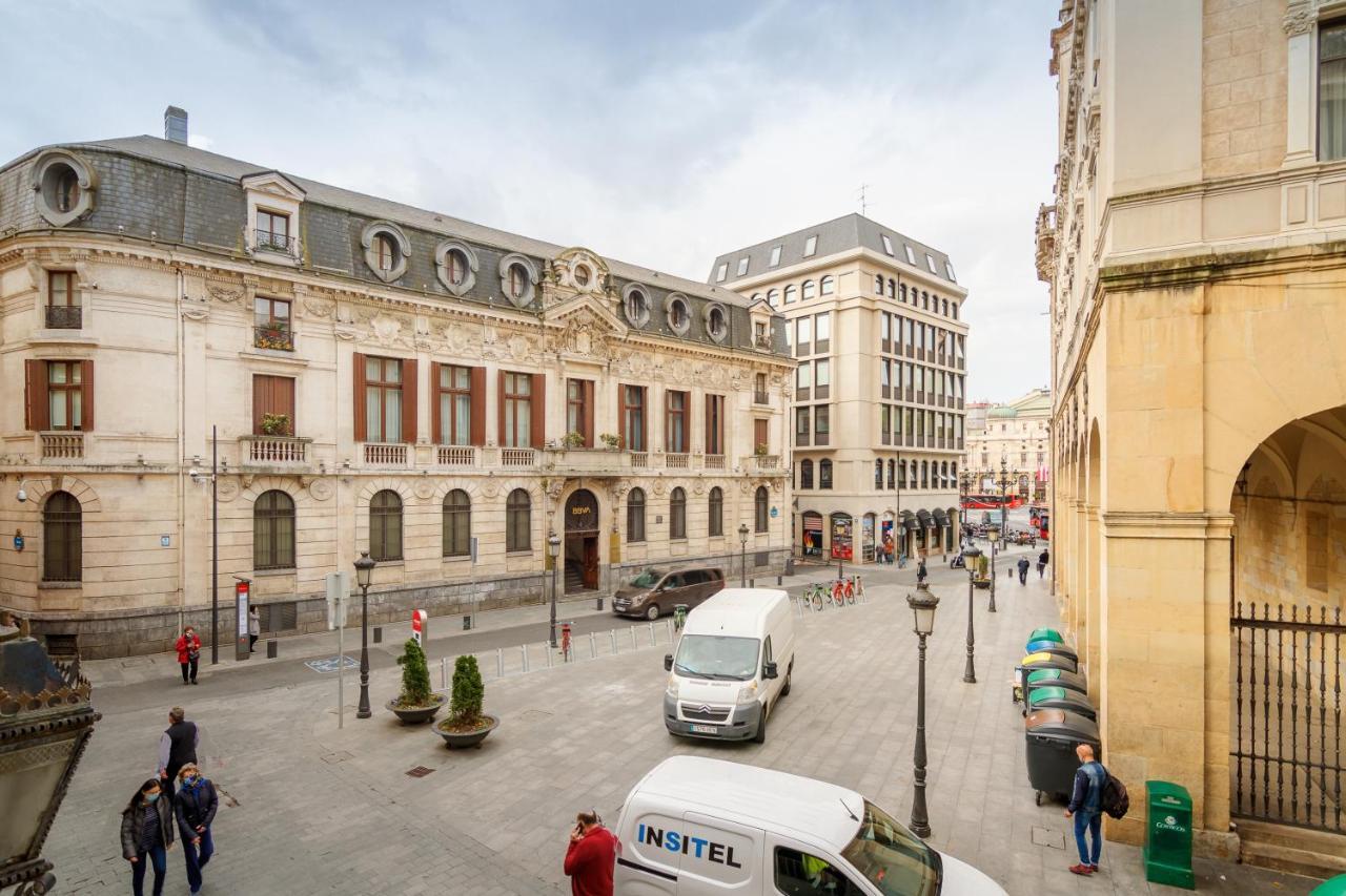 Paseo Del Arenal En El Casco Viejo Lejlighed Bilbao Eksteriør billede